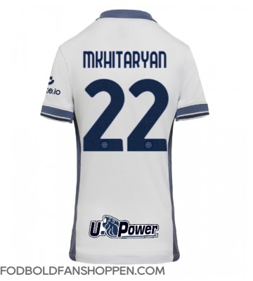 Inter Milan Henrikh Mkhitaryan #22 Udebanetrøje Dame 2024-25 Kortærmet